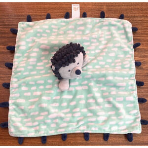 Oh Joy! Target Baby Hedgehog Mint Green Gray Security Blanket Plush Soft Lovey